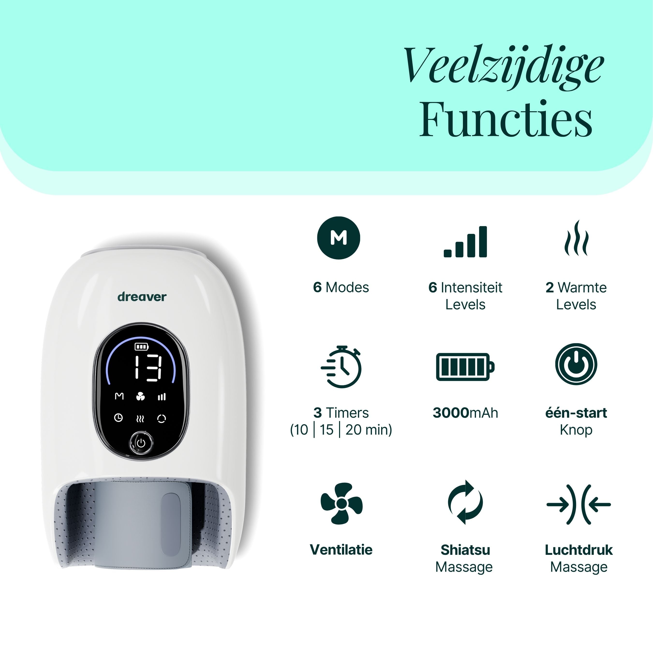 Dreaver Masseur de Main Pro