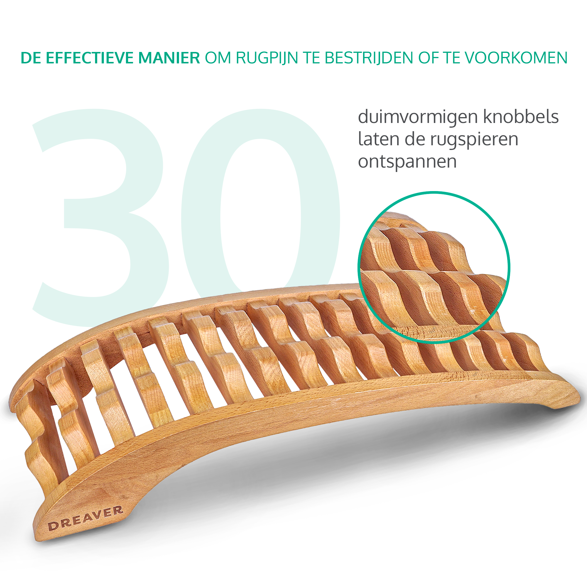 Dreaver Backstretcher - Buchenholz